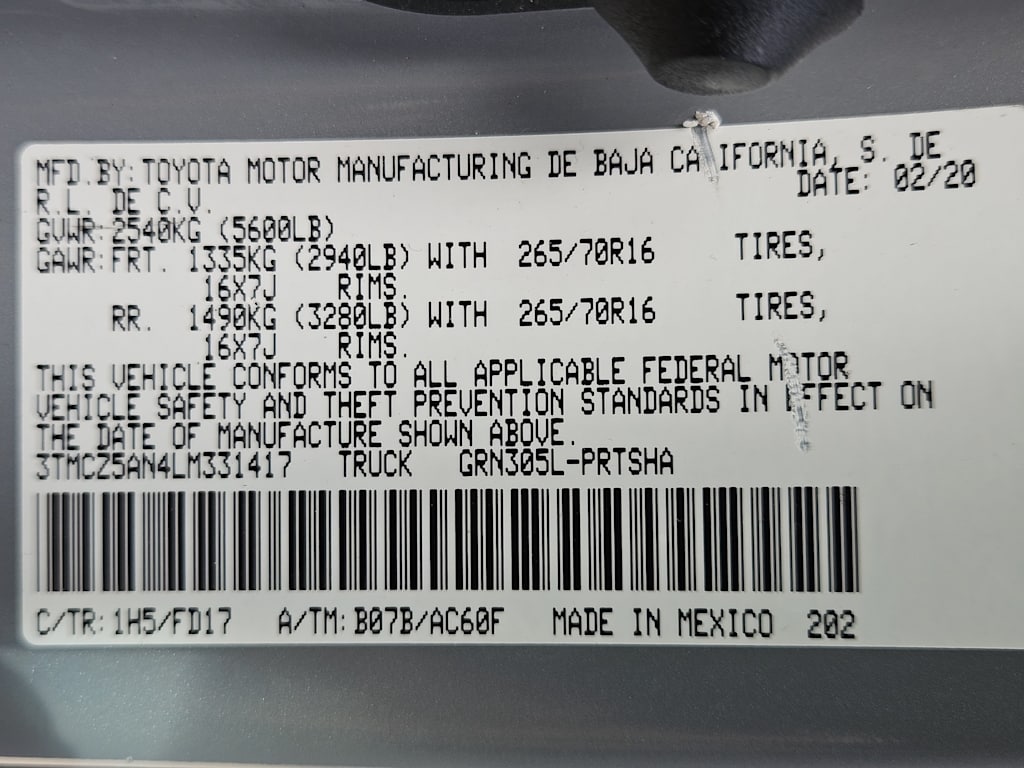 Thumbnail: 2020 Toyota Tacoma - 19