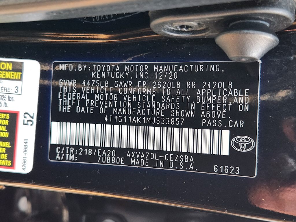 Thumbnail: 2021 Toyota Camry - 17