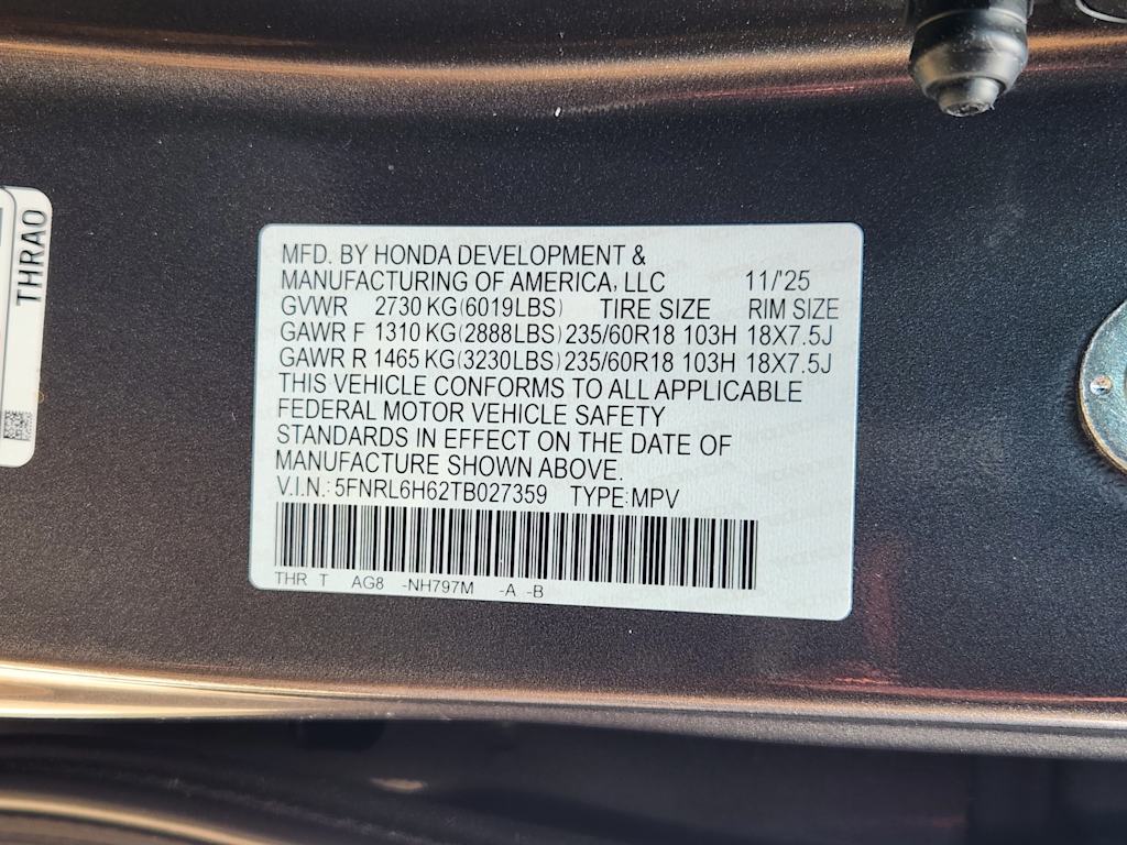 Thumbnail: 2026 Honda Odyssey - 16