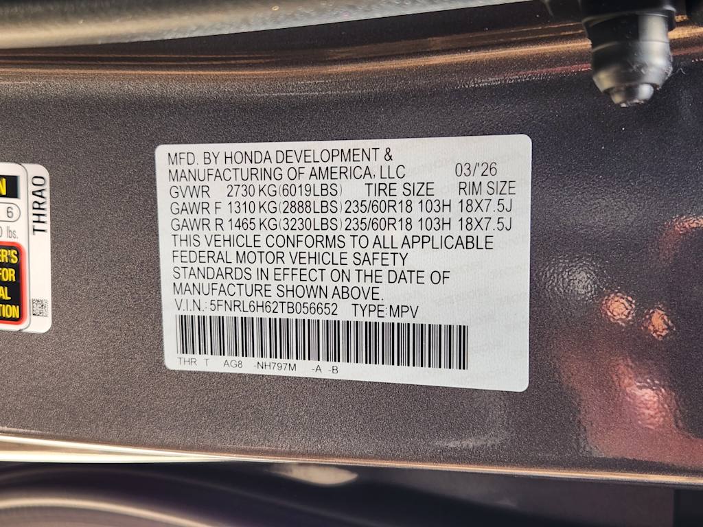 Thumbnail: 2026 Honda Odyssey - 16