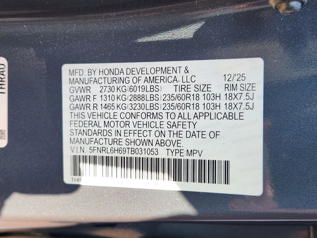 Thumbnail: 2026 Honda Odyssey - 16