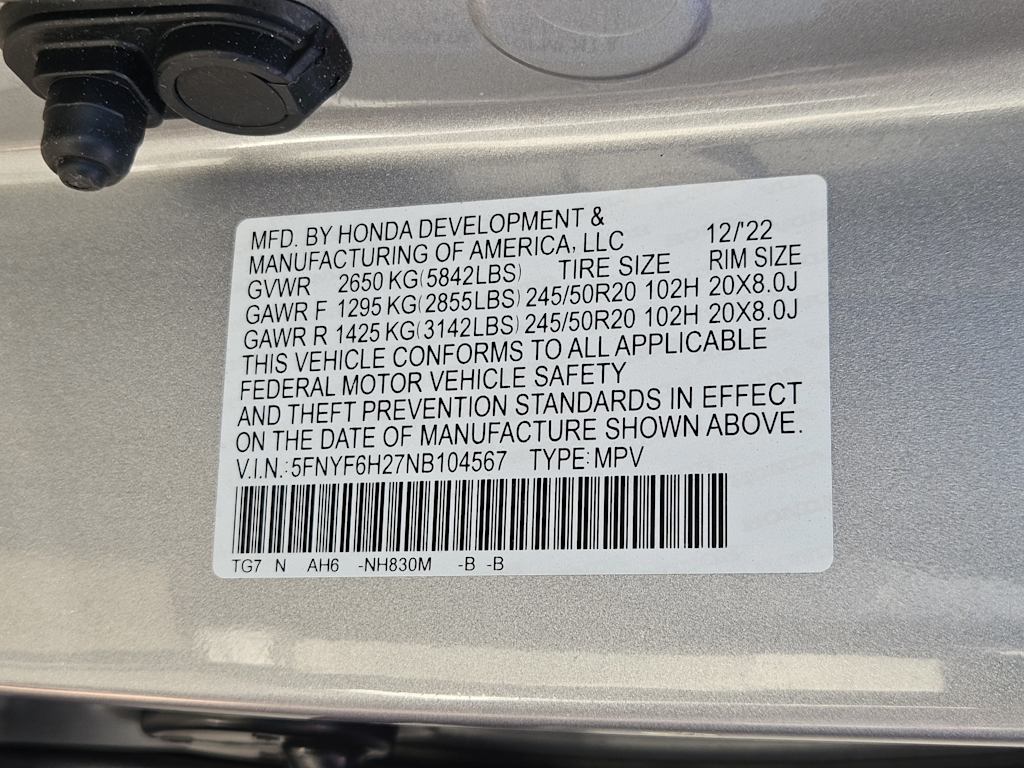 Thumbnail: 2022 Honda Pilot - 35