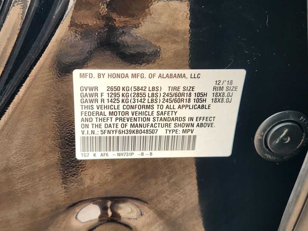 Thumbnail: 2019 Honda Pilot - 17