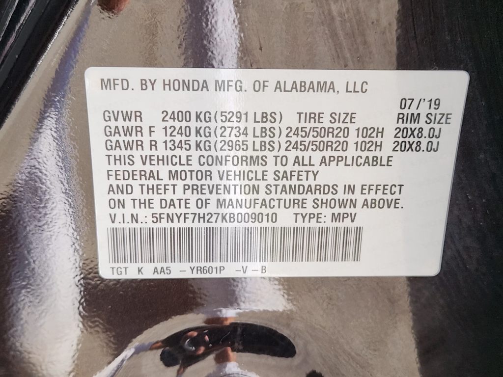 Thumbnail: 2019 Honda Passport - 18