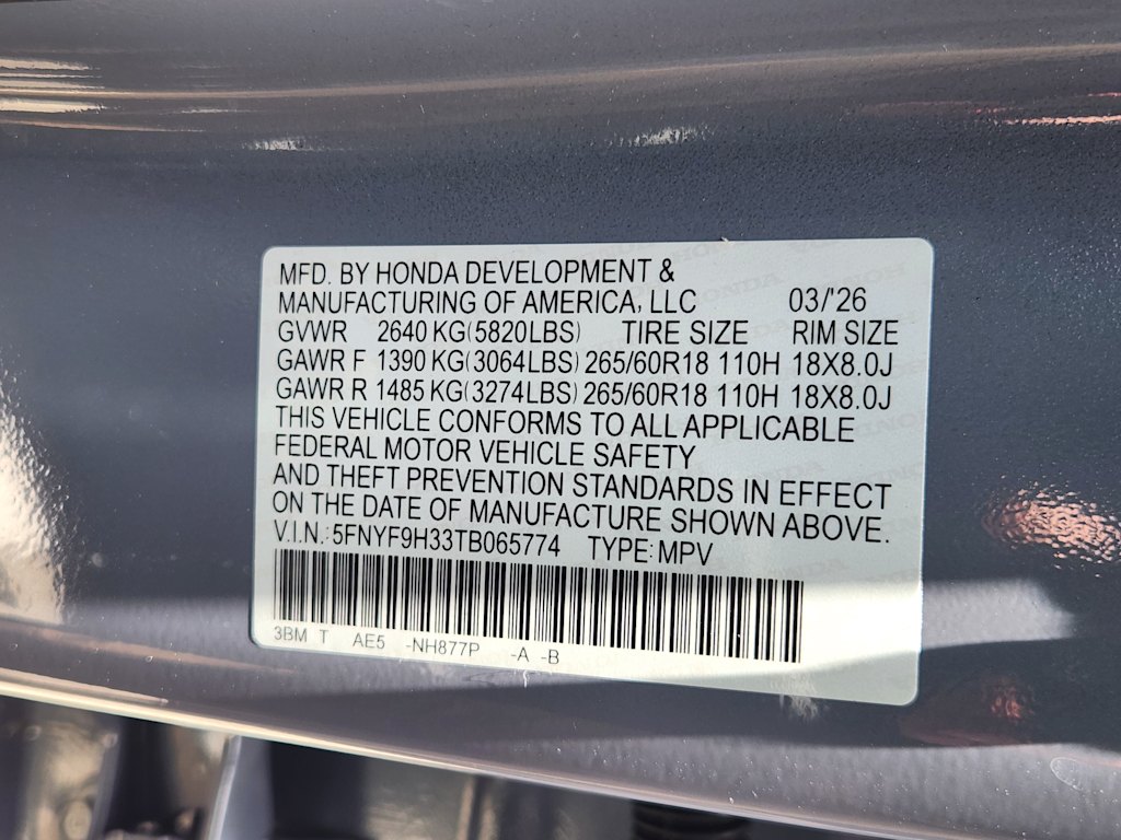 Thumbnail: 2026 Honda Passport - 16
