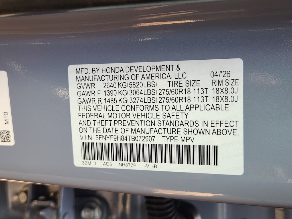 Thumbnail: 2026 Honda Passport - 18
