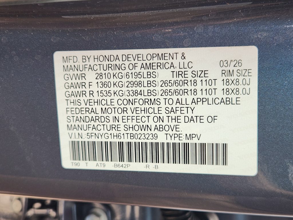 Thumbnail: 2026 Honda Pilot - 18