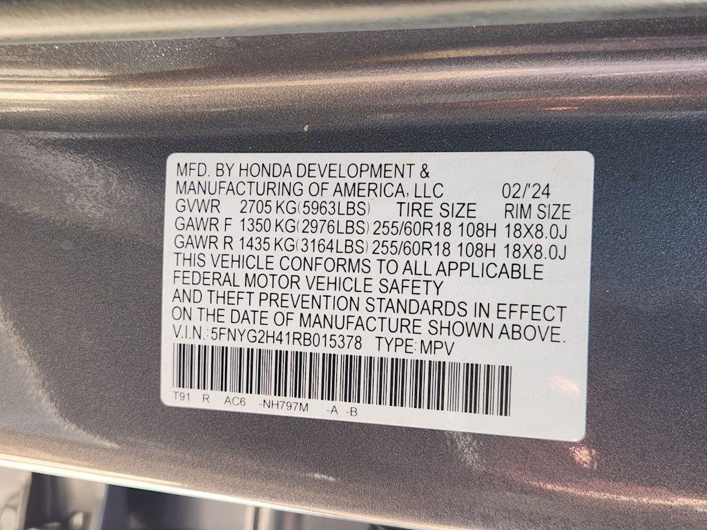Thumbnail: 2024 Honda Pilot - 16