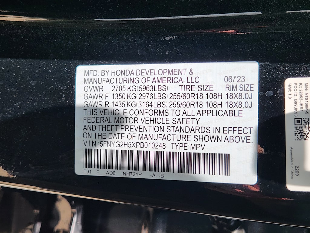 Thumbnail: 2023 Honda Pilot - 34