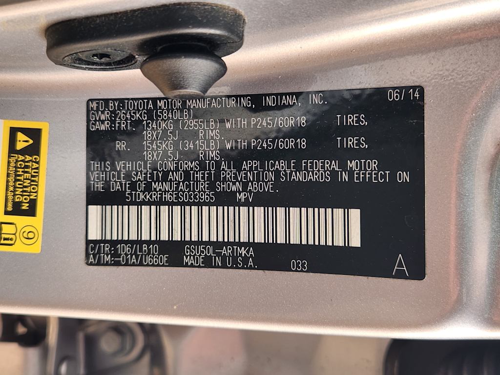 Thumbnail: 2014 Toyota Highlander - 17