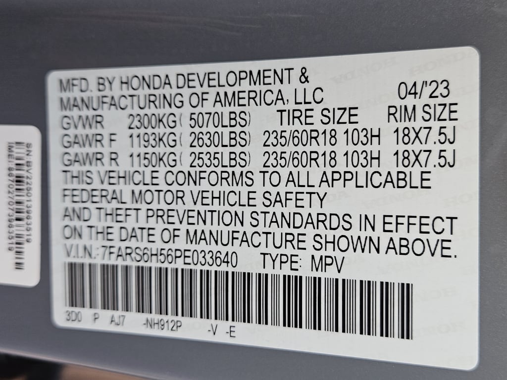 Thumbnail: 2023 Honda CR-V - 18