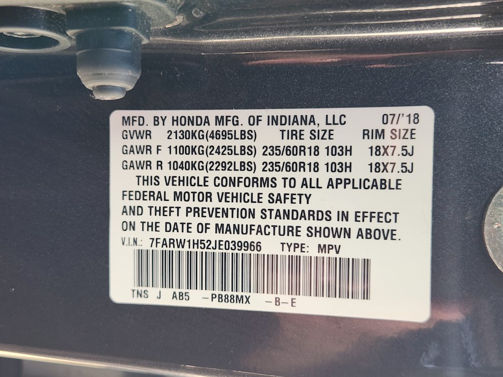 Thumbnail: 2018 Honda CR-V - 18