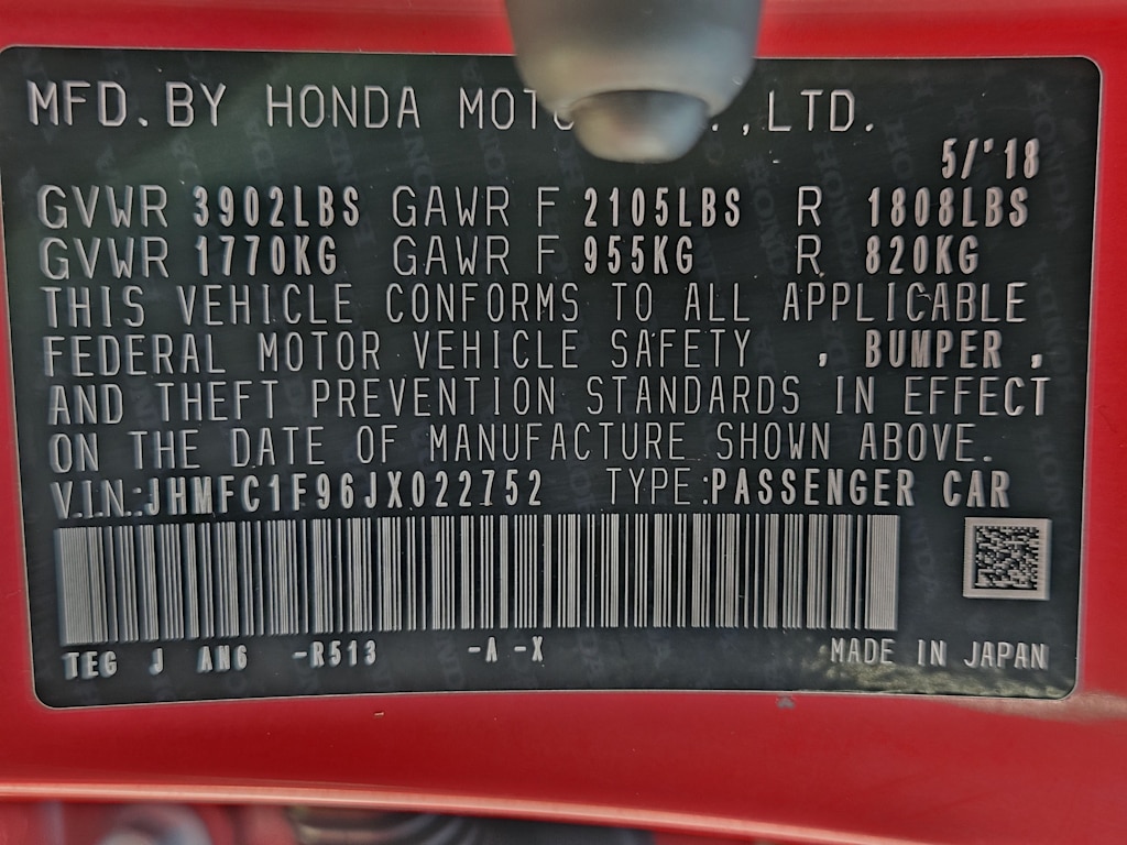 Thumbnail: 2018 Honda Civic - 18