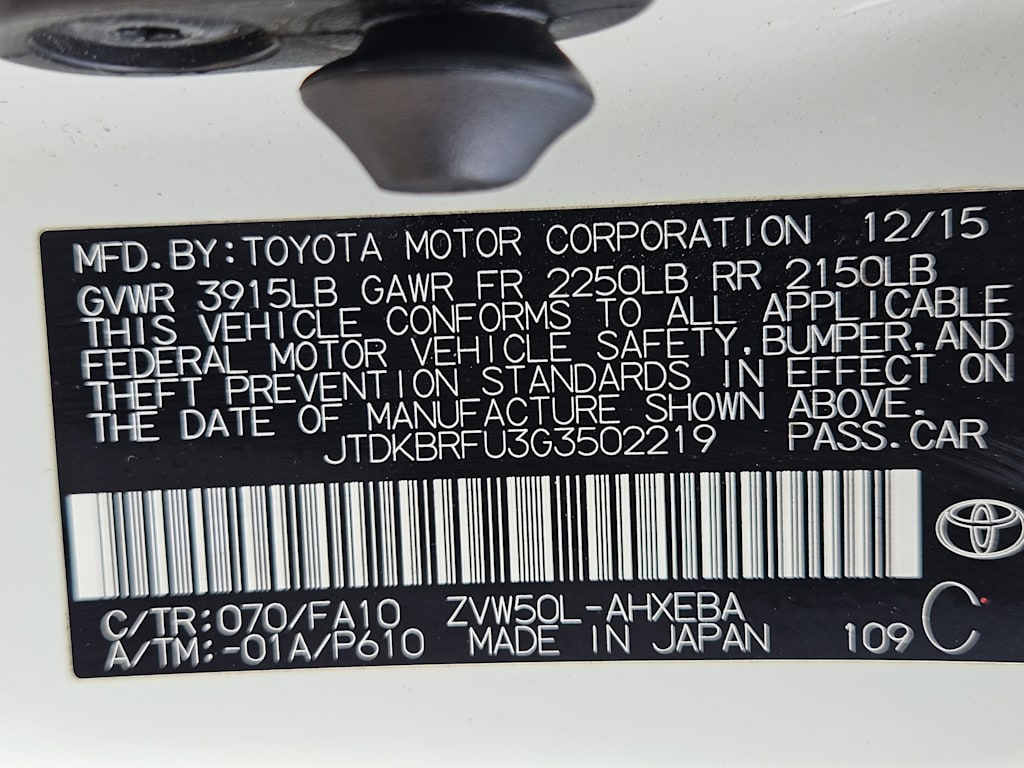Thumbnail: 2016 Toyota Prius - 17