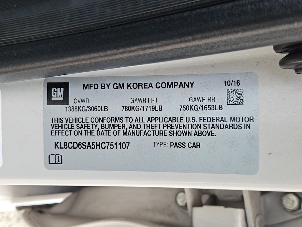 Thumbnail: 2017 Chevrolet Spark - 18