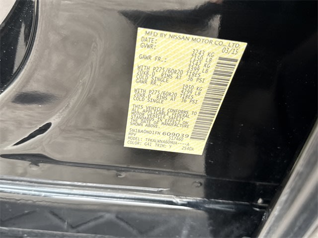 Thumbnail: 2015 Nissan Armada - 16