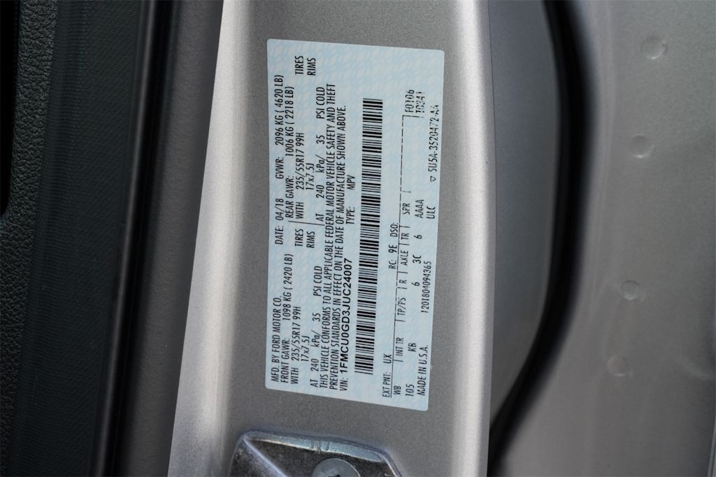 Thumbnail: 2018 Ford Escape - 19