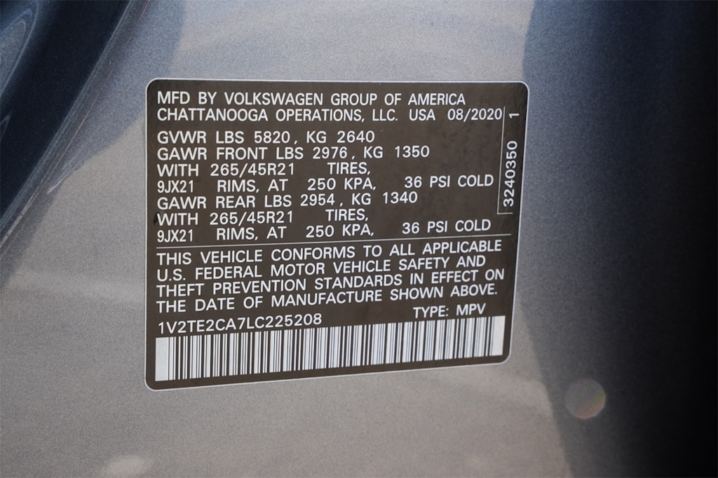 Thumbnail: 2020 Volkswagen Atlas - 20