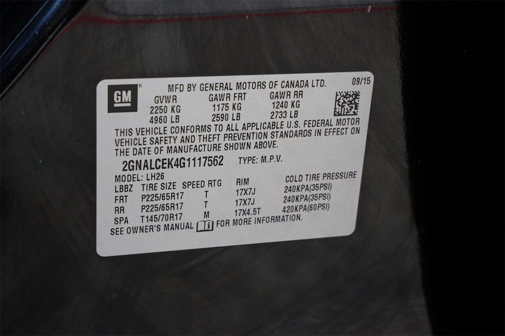 Thumbnail: 2016 Chevrolet Equinox - 19