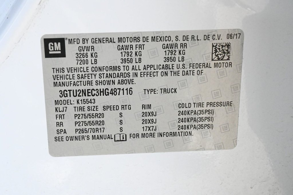 Thumbnail: 2017 GMC Sierra 1500 - 17