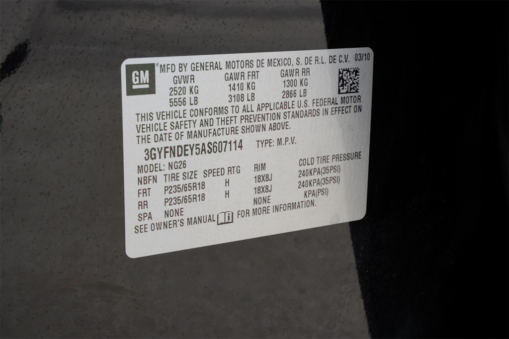 Thumbnail: 2010 Cadillac SRX - 19