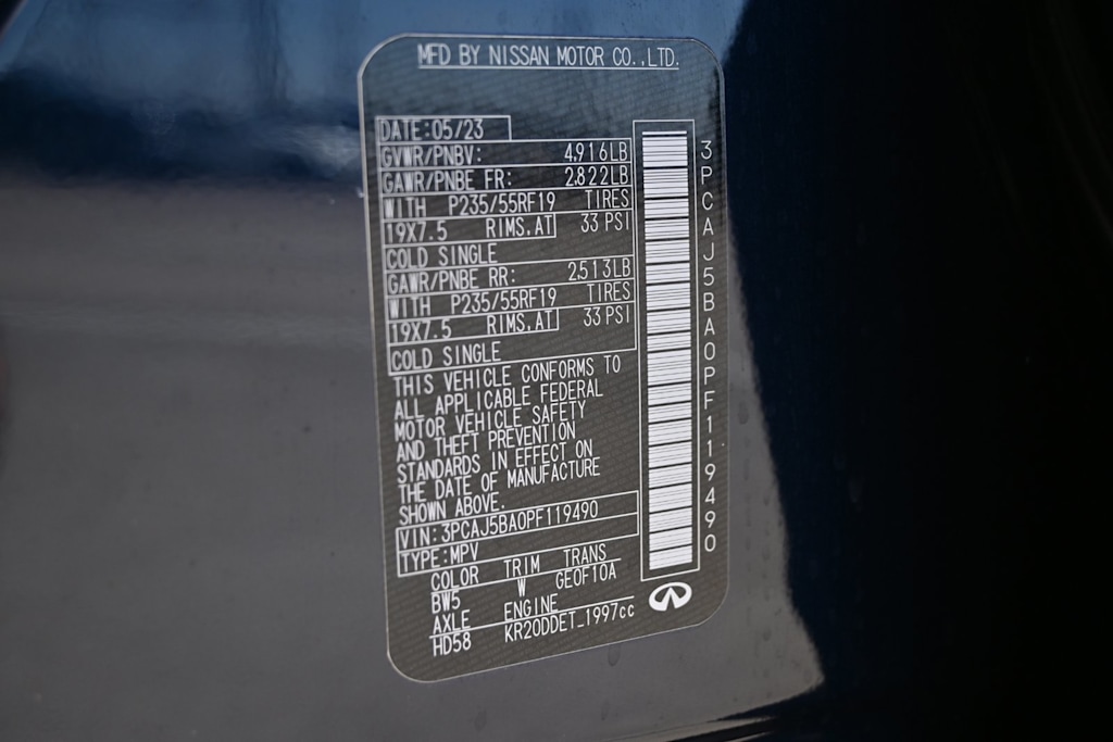 Thumbnail: 2023 INFINITI QX50 - 20