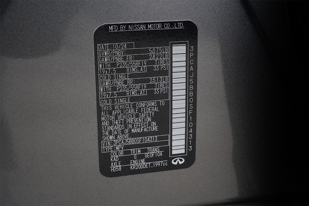 Thumbnail: 2025 INFINITI QX50 - 20