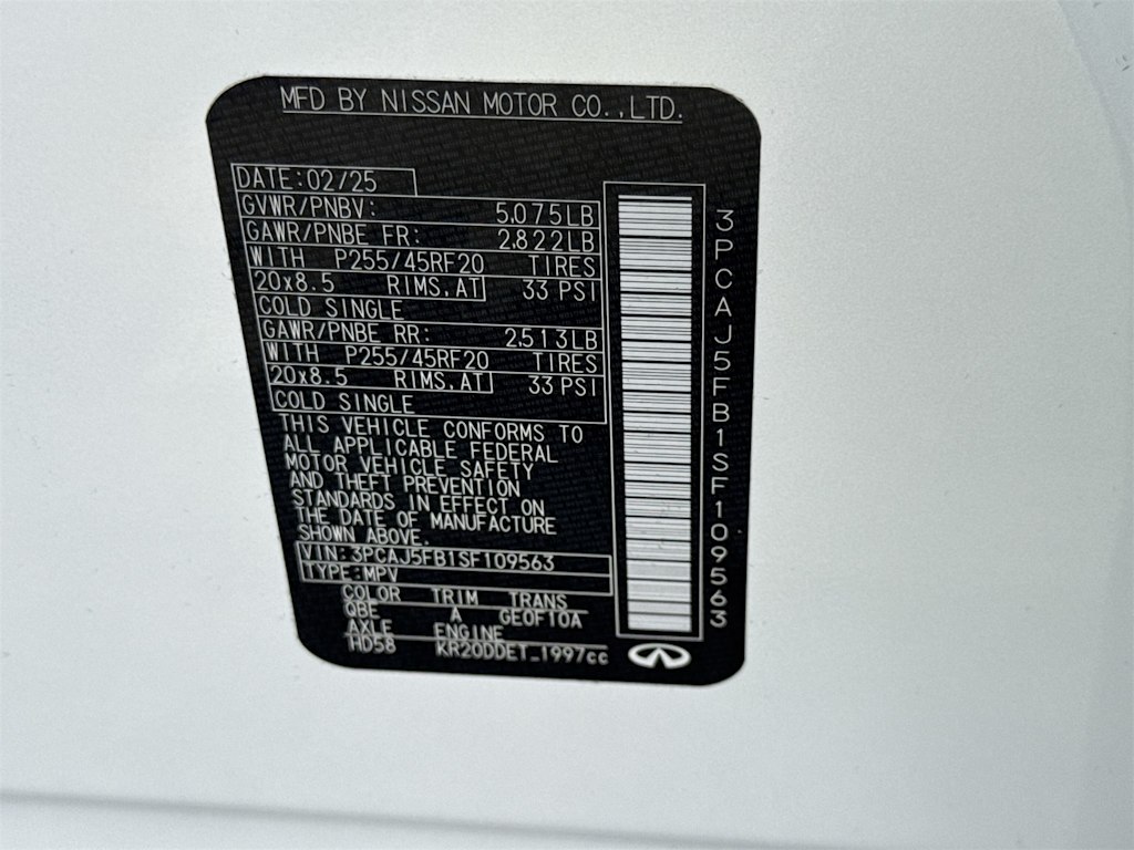 2025 INFINITI QX50 Sport 21