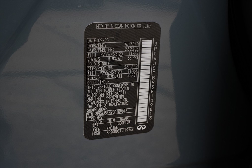 Thumbnail: 2025 INFINITI QX50 - 21