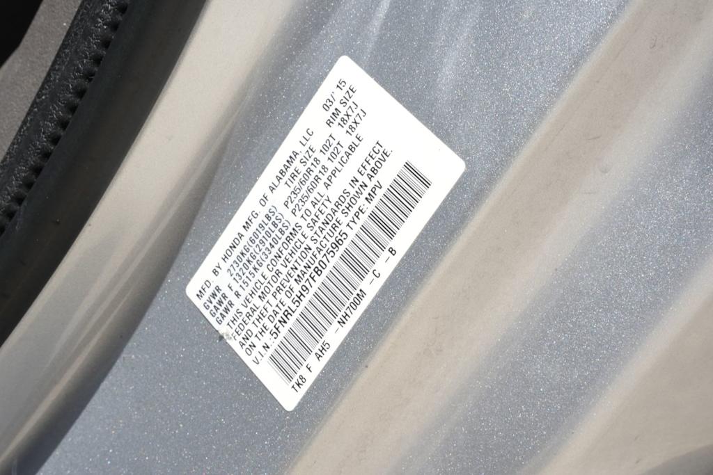 Thumbnail: 2015 Honda Odyssey - 19