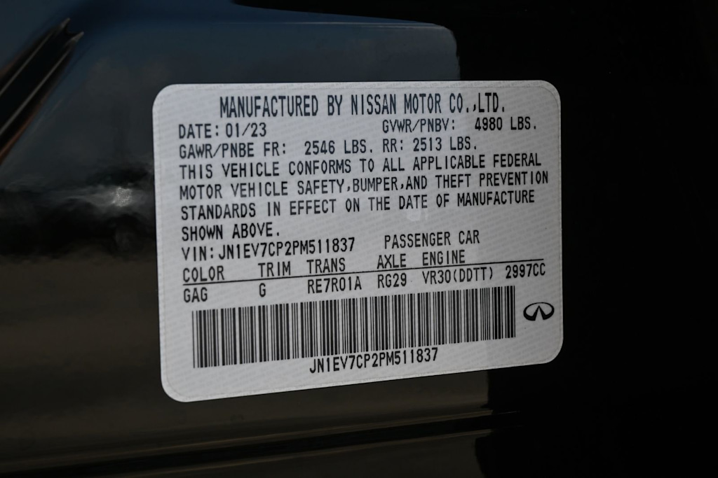 Thumbnail: 2023 INFINITI Q50 - 19