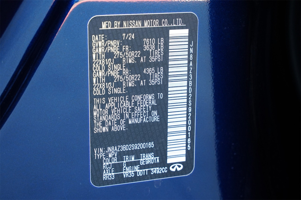 Thumbnail: 2025 INFINITI QX80 - 18