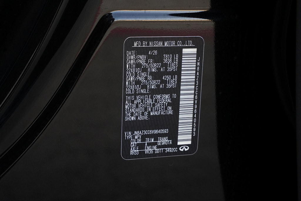Thumbnail: 2027 INFINITI QX80 - 17