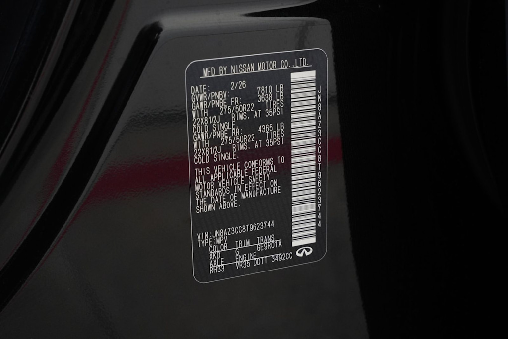Thumbnail: 2026 INFINITI QX80 - 28