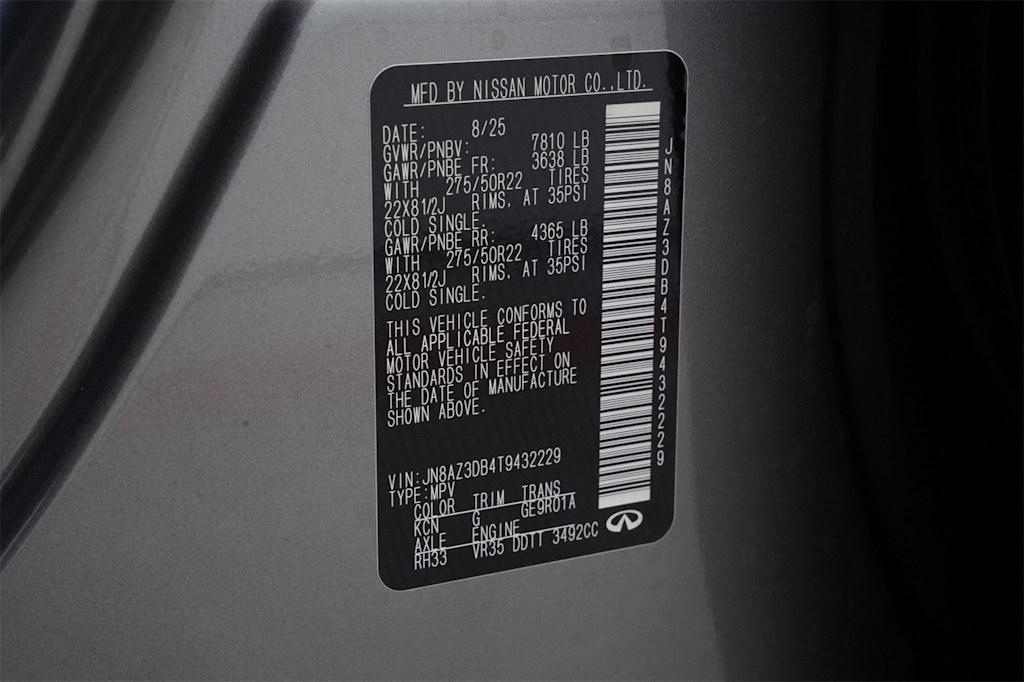 Thumbnail: 2026 INFINITI QX80 - 18