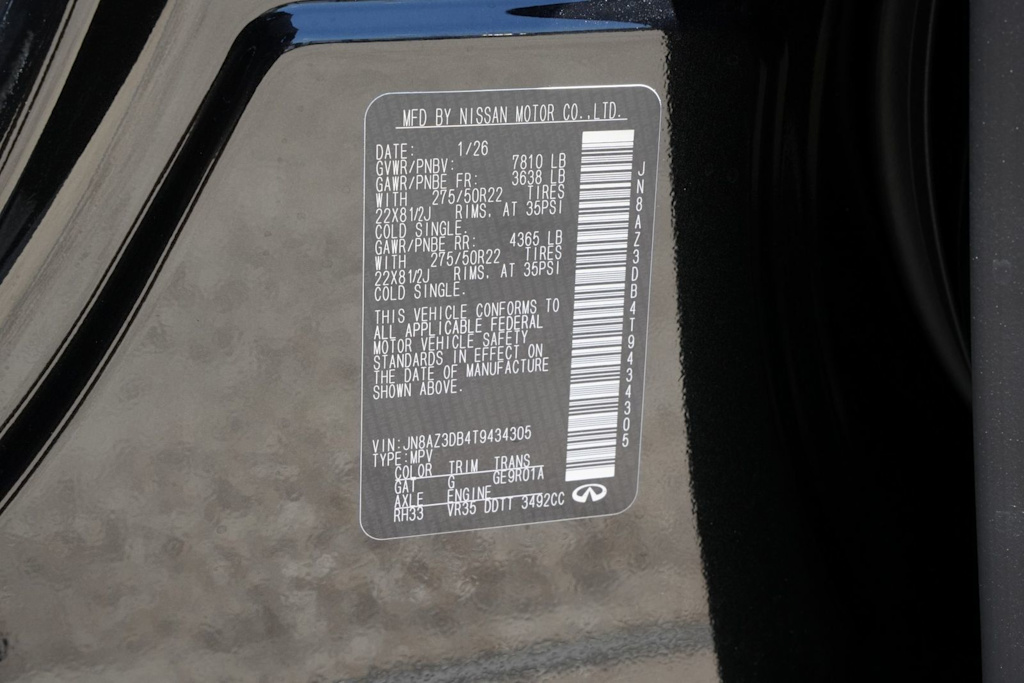 Thumbnail: 2026 INFINITI QX80 - 17
