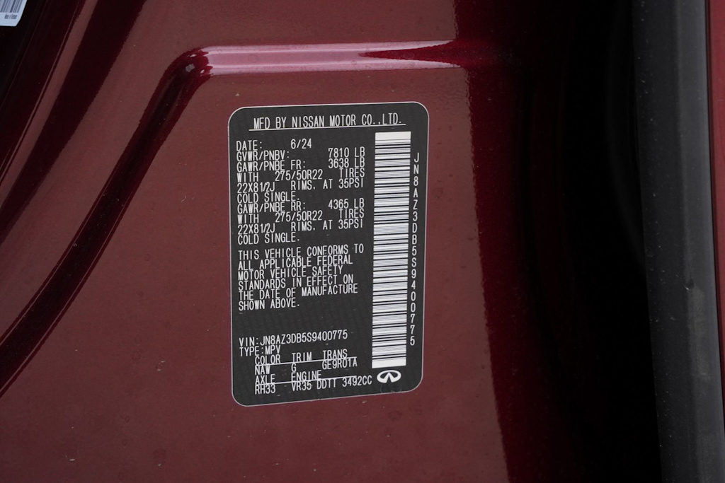 Thumbnail: 2025 INFINITI QX80 - 19