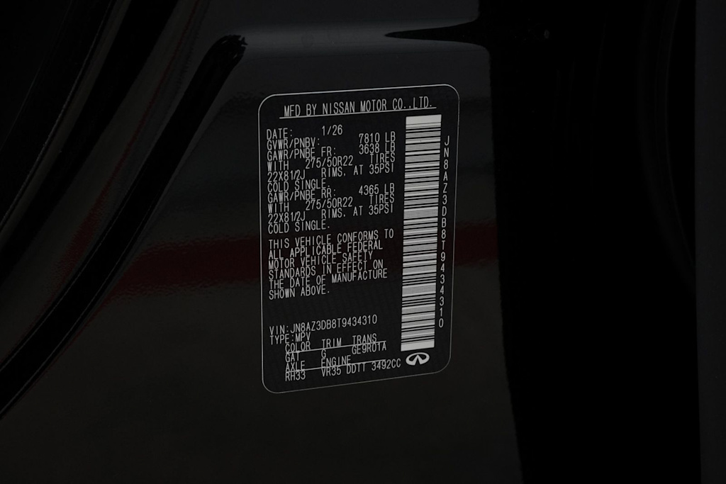 Thumbnail: 2026 INFINITI QX80 - 16