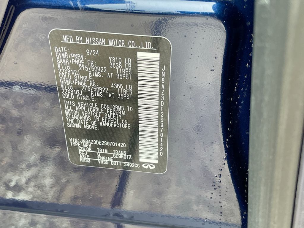 Thumbnail: 2025 INFINITI QX80 - 18