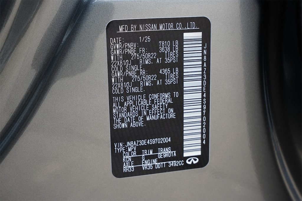 Thumbnail: 2025 INFINITI QX80 - 18