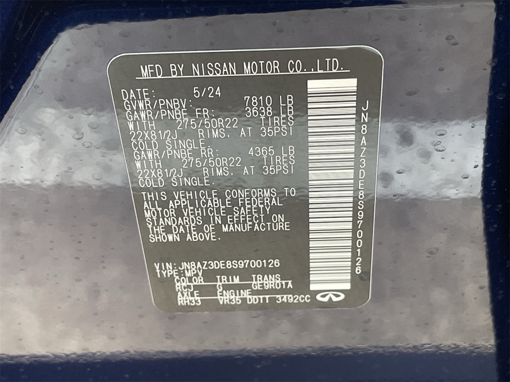 Thumbnail: 2025 INFINITI QX80 - 17