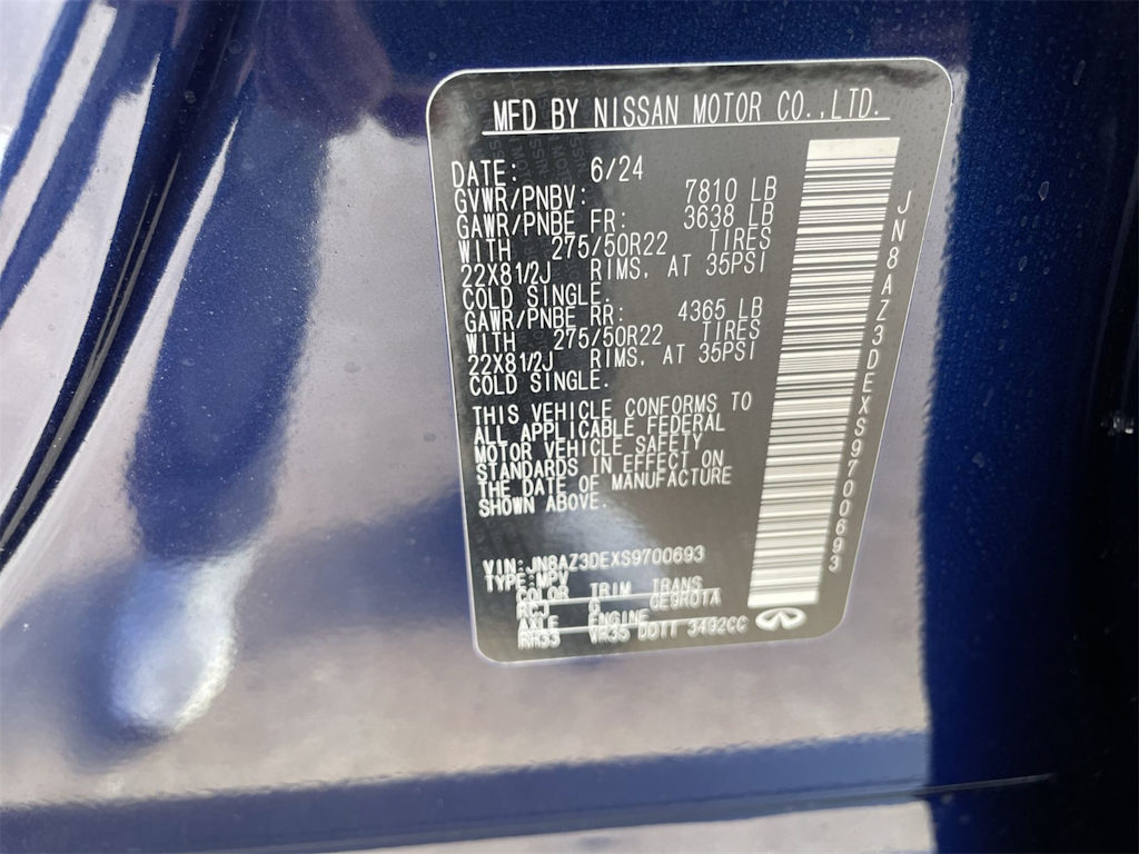 Thumbnail: 2025 INFINITI QX80 - 19