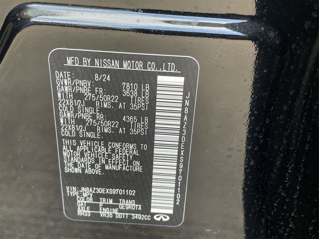 Thumbnail: 2025 INFINITI QX80 - 17