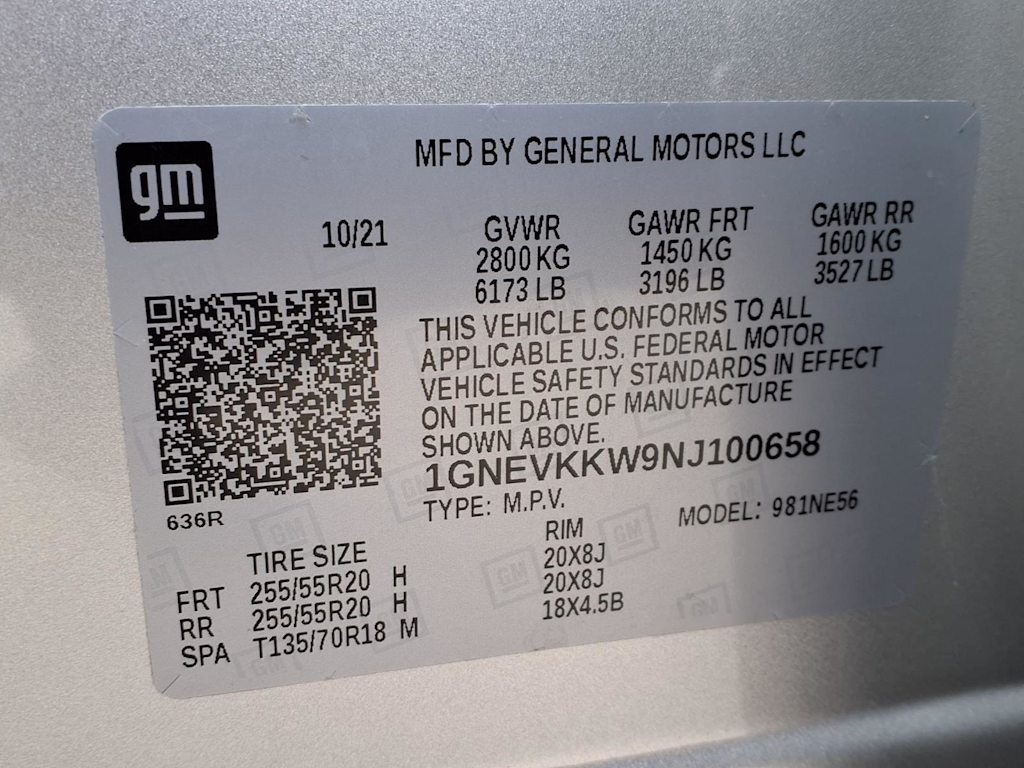 Thumbnail: 2022 Chevrolet Traverse - 19