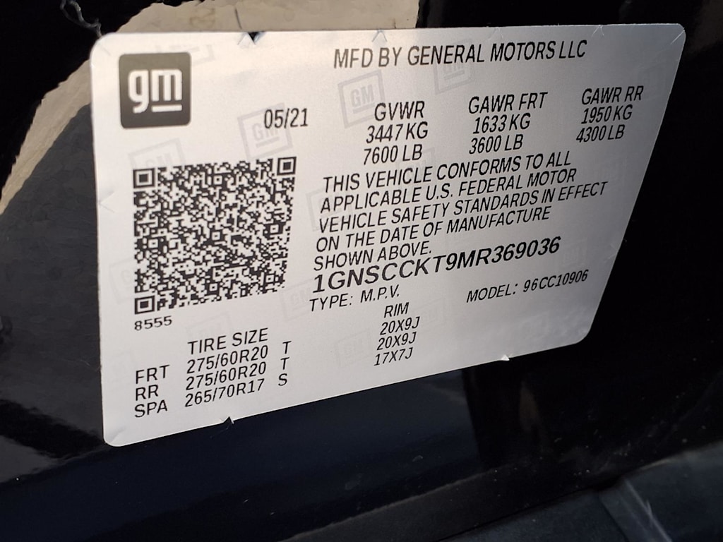 Thumbnail: 2021 Chevrolet Suburban - 17