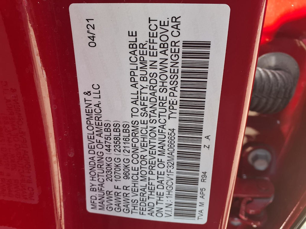 Thumbnail: 2021 Honda Accord - 20