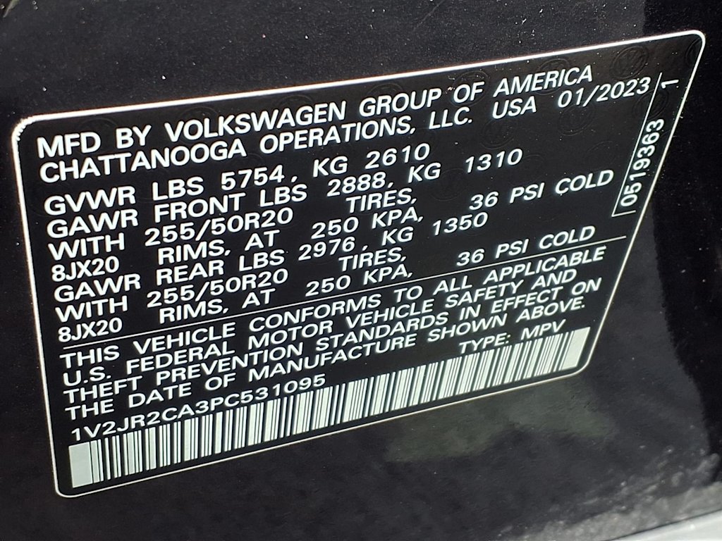Thumbnail: 2023 Volkswagen Atlas - 18