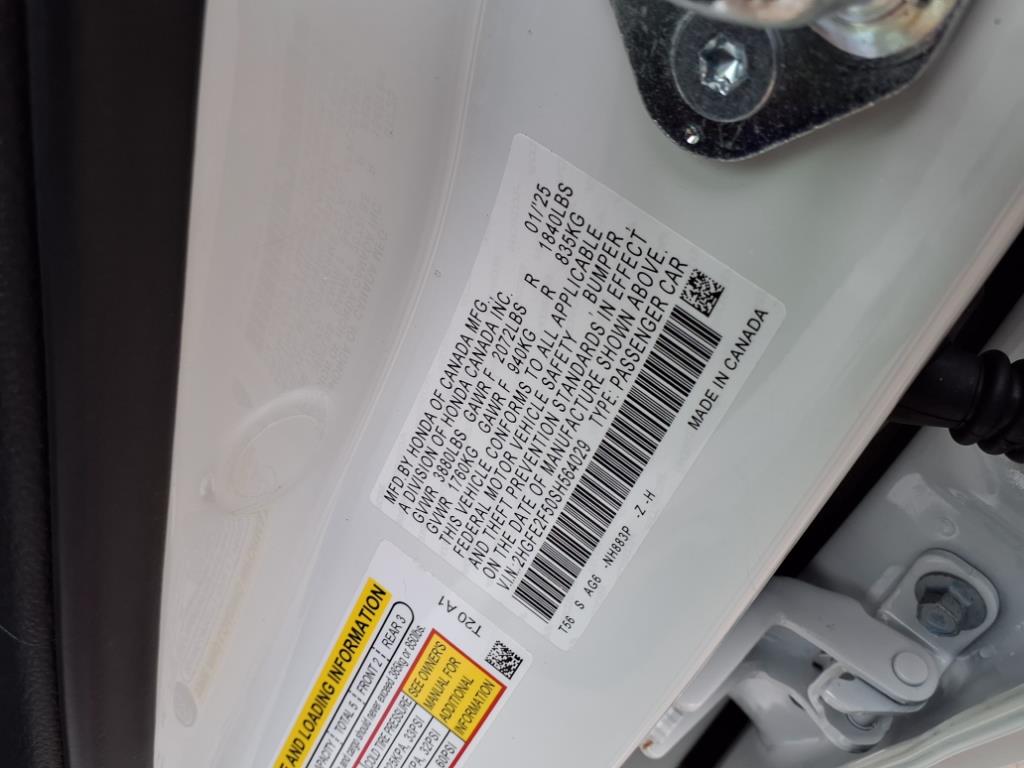 2025 Honda Civic Sport 21