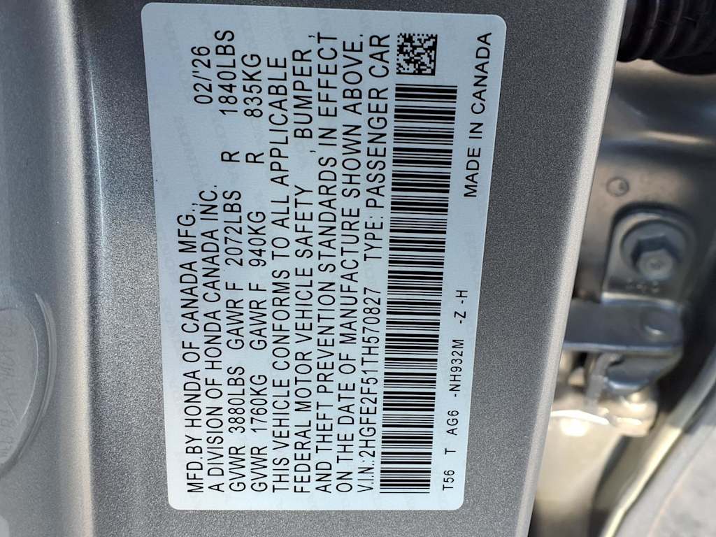 Thumbnail: 2026 Honda Civic - 20