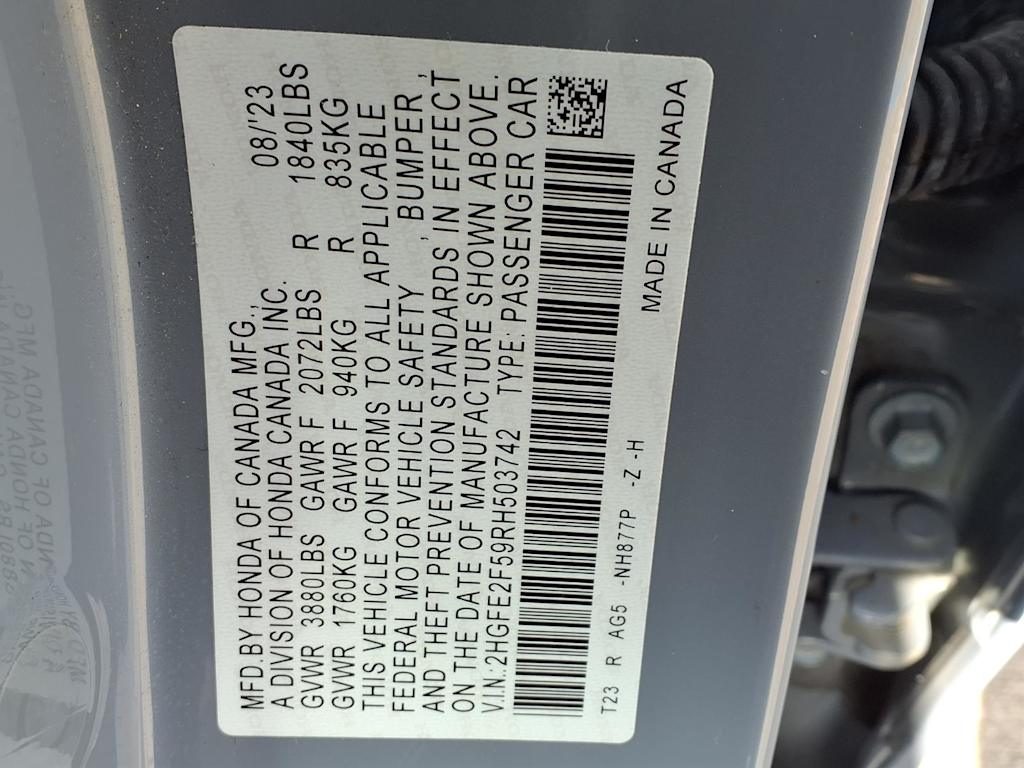 Thumbnail: 2024 Honda Civic - 19